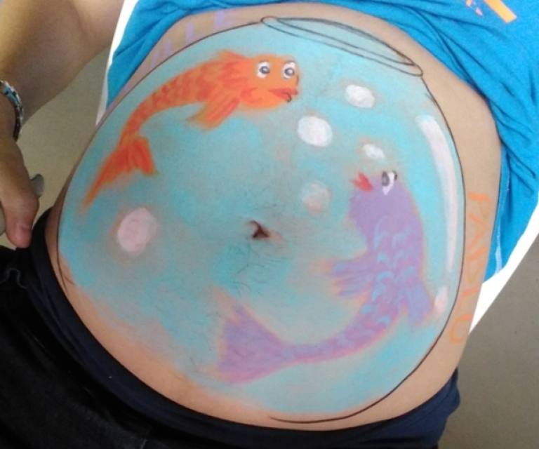 belly painting 03