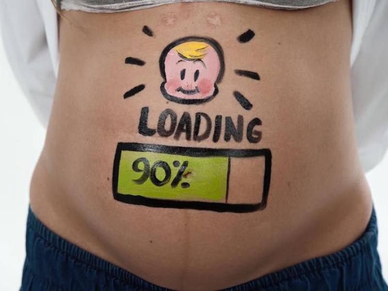 belly painting 02