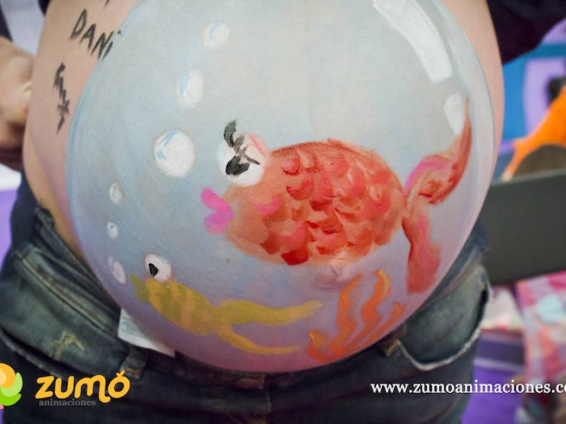belly painting 01