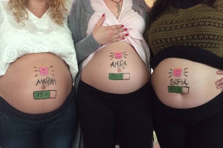 belly painting 01